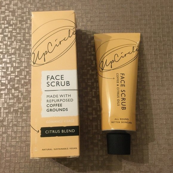 Upcircle Face Scrub Made With Coffee Grounds Citrus Blend Full Size 3.5oz - Picture 1 of 1